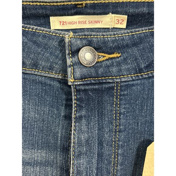 Levi’s Jeans Women’s  Size 14 High-Rise Skinny - Picture 5 of 10
